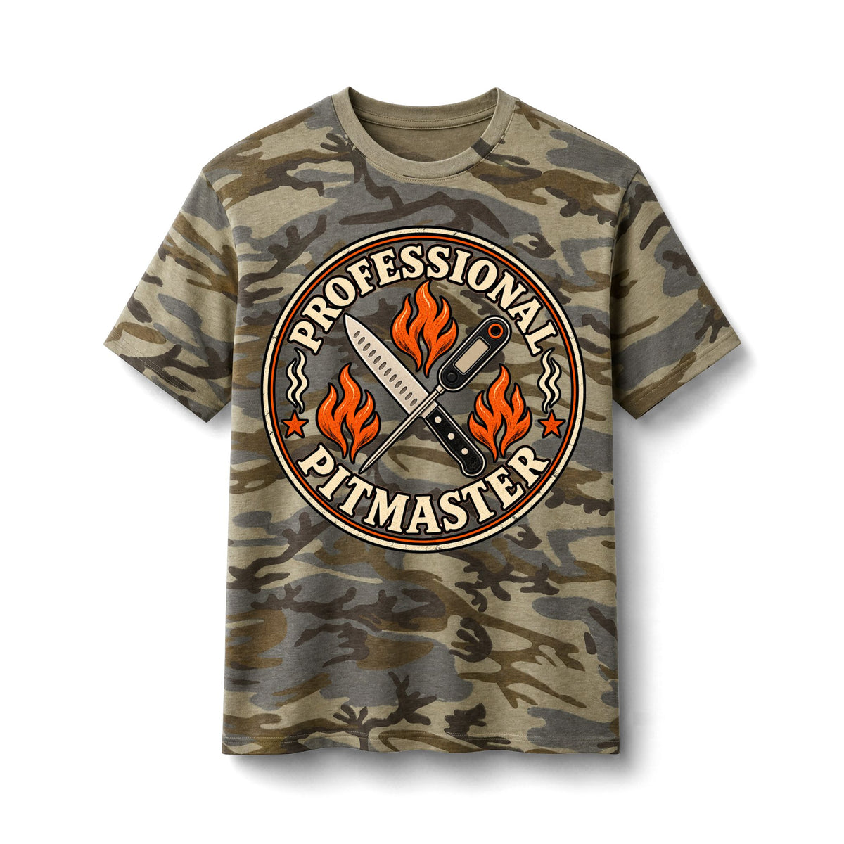 Professional Pitmaster Camo T-Shirt