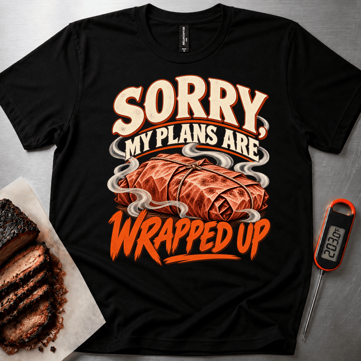 Plans are wrapped t-shirt