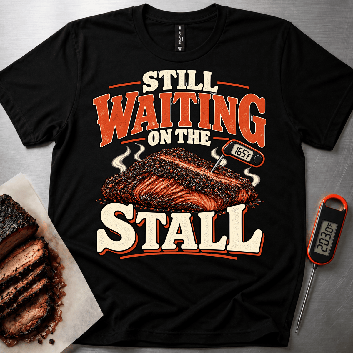 Waiting on the stall t-shirt