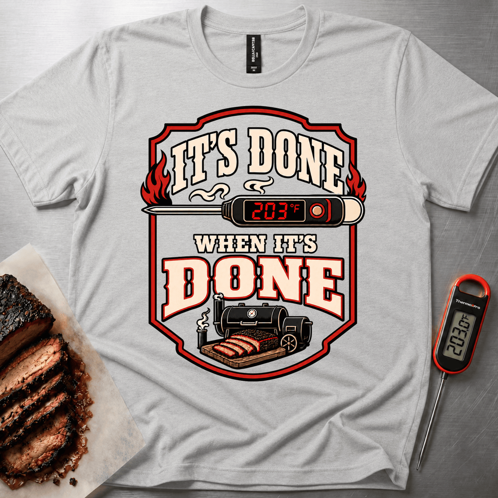 Its Done when its done t-shirt