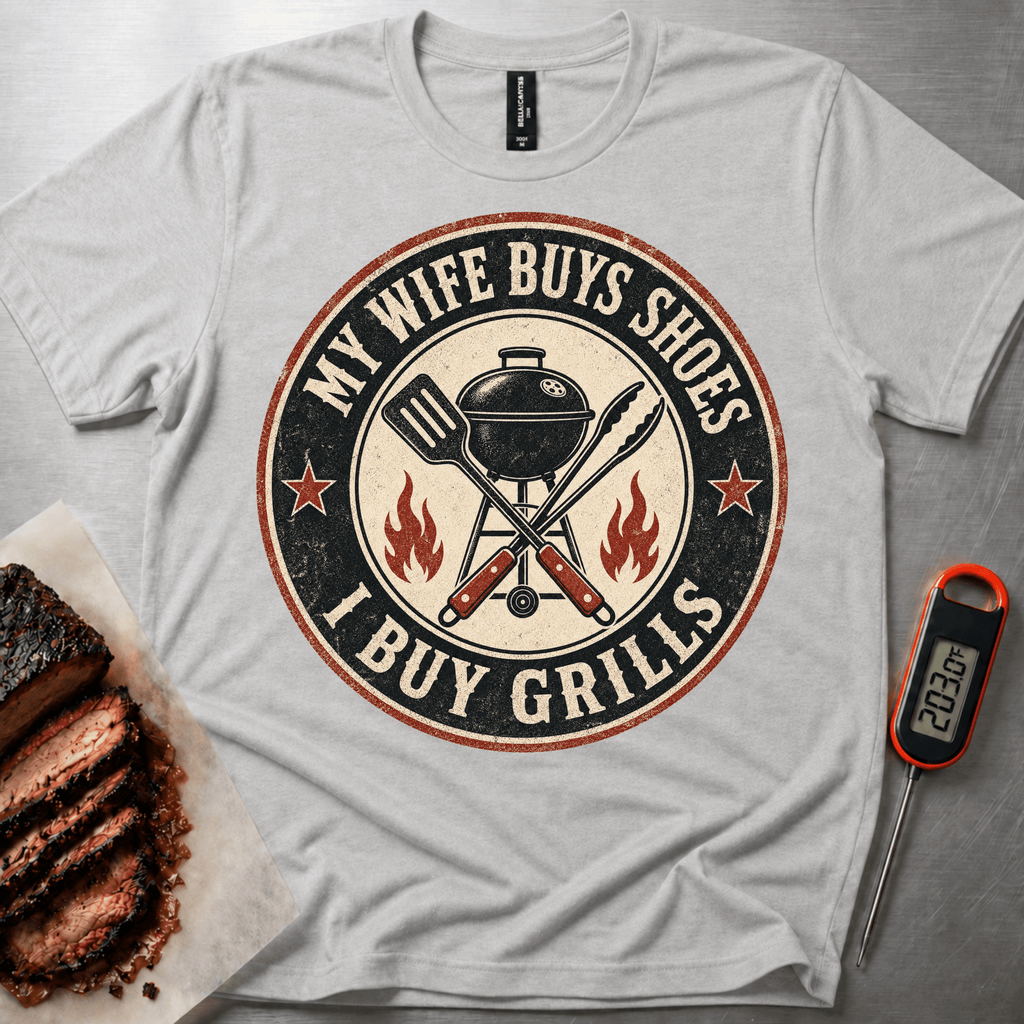 Wife Buys Shoes t-shirt