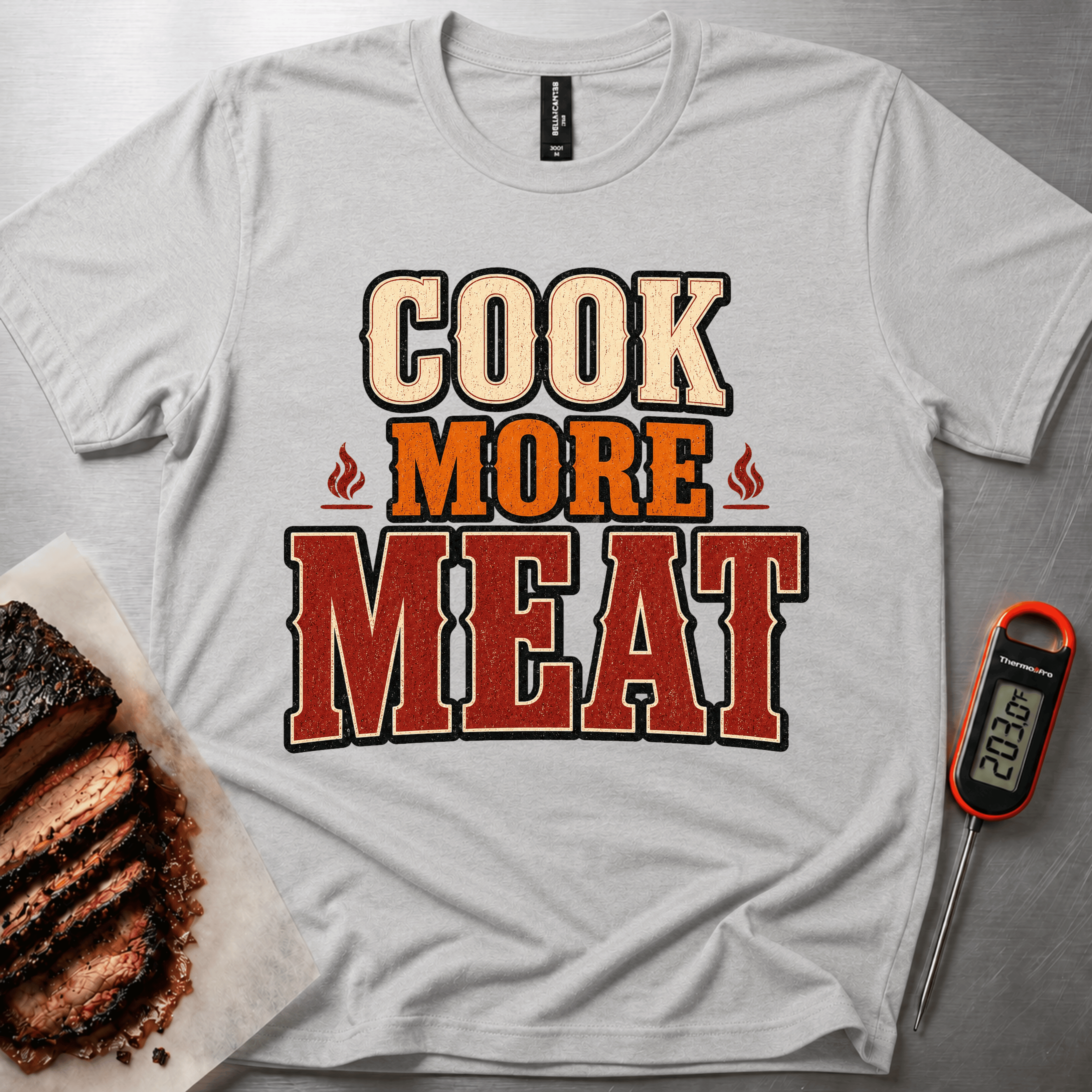 Cook More Meat t-shirt