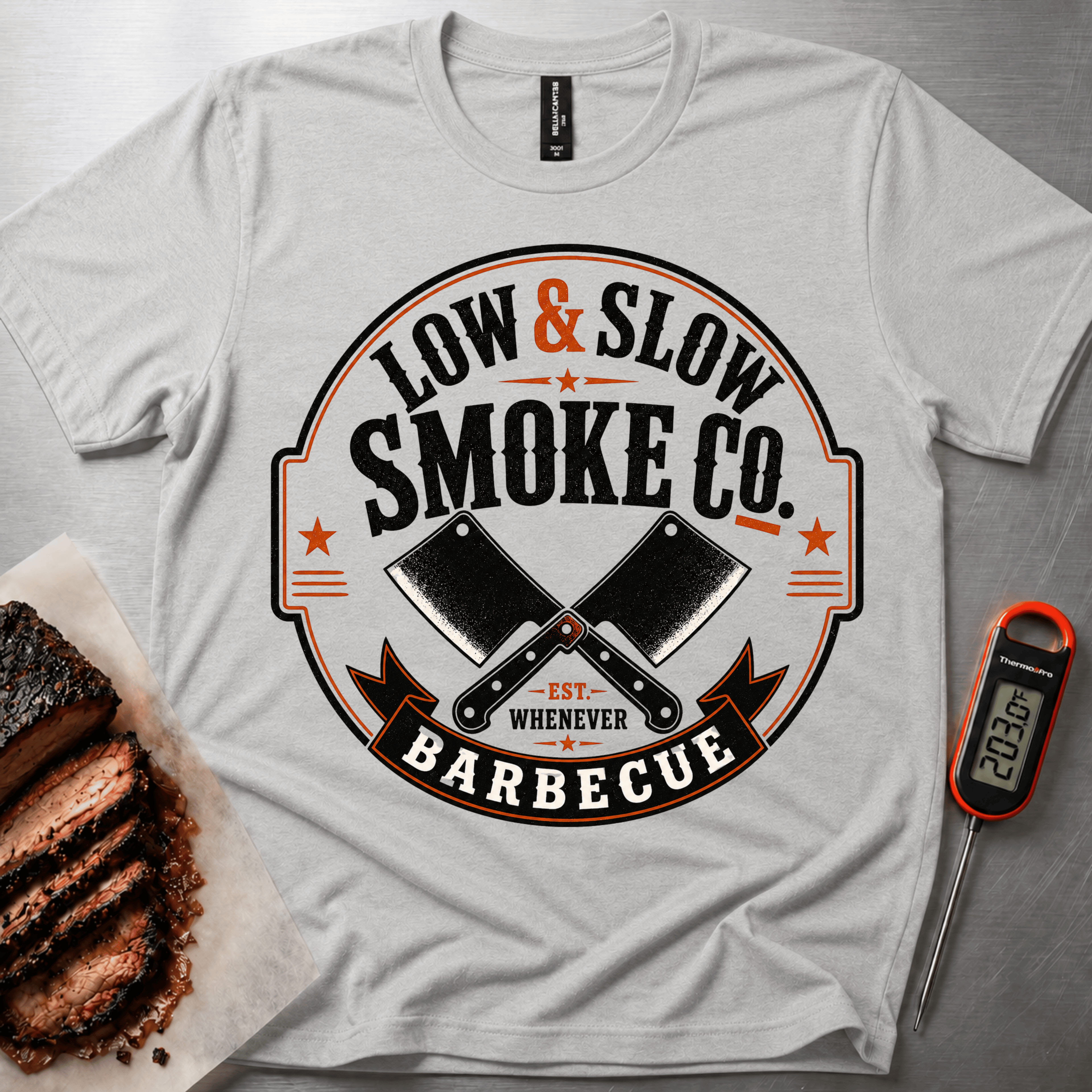 Low & Slow Smoke Co t-shirt