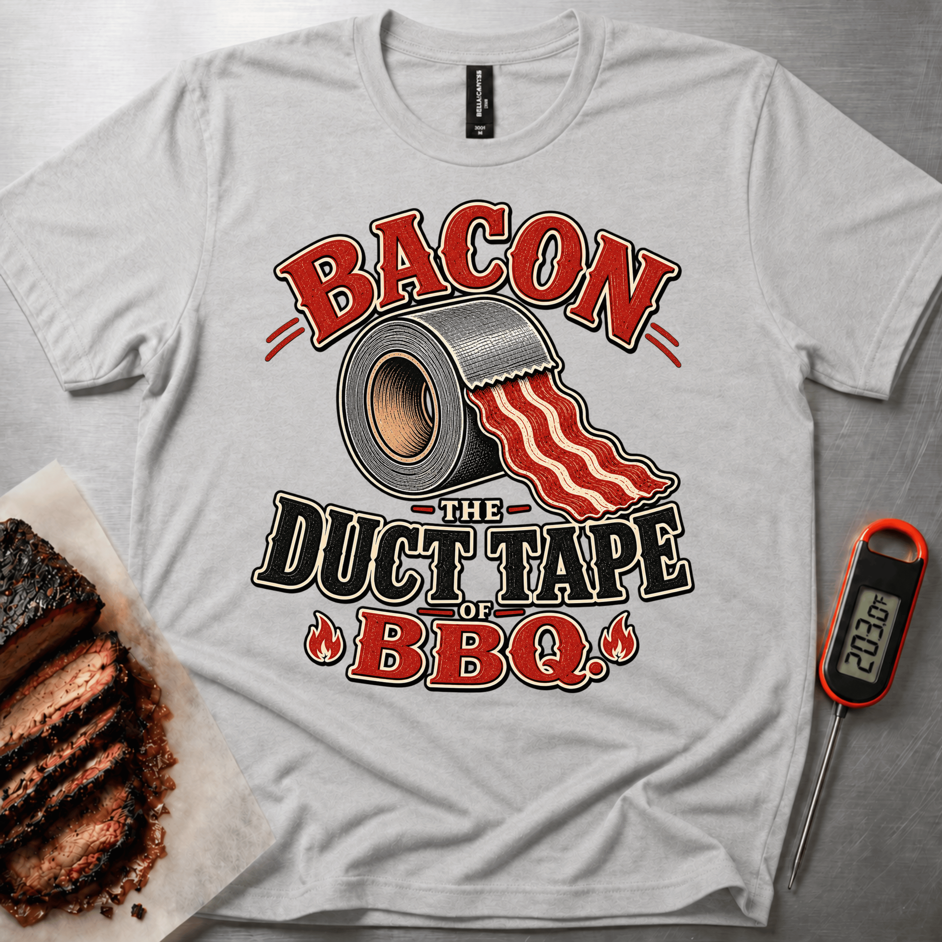 Bacon Duct Tape t-shirt