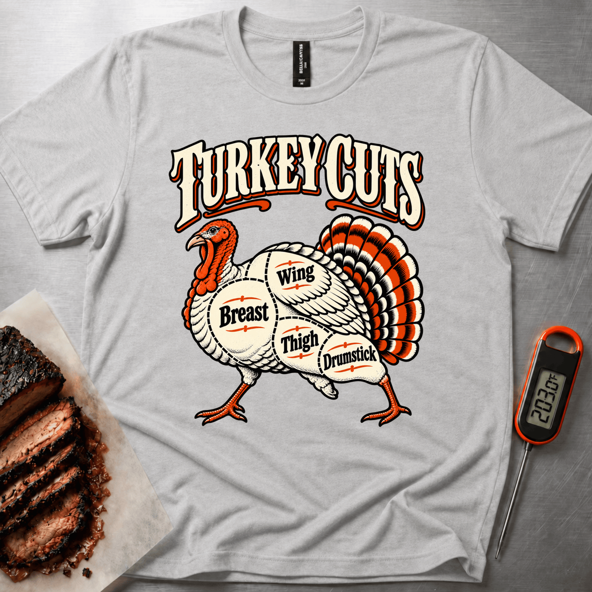 Turkey Cuts t-shirt