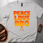 Peace Love BBQ t-shirt