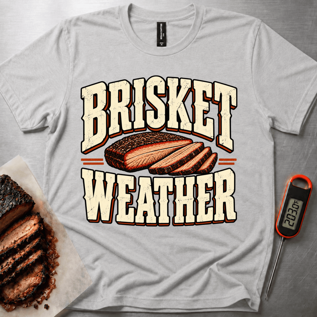 Brisket Weather t-shirt