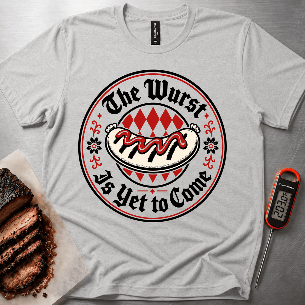 Wurst is Yet to Come t-shirt