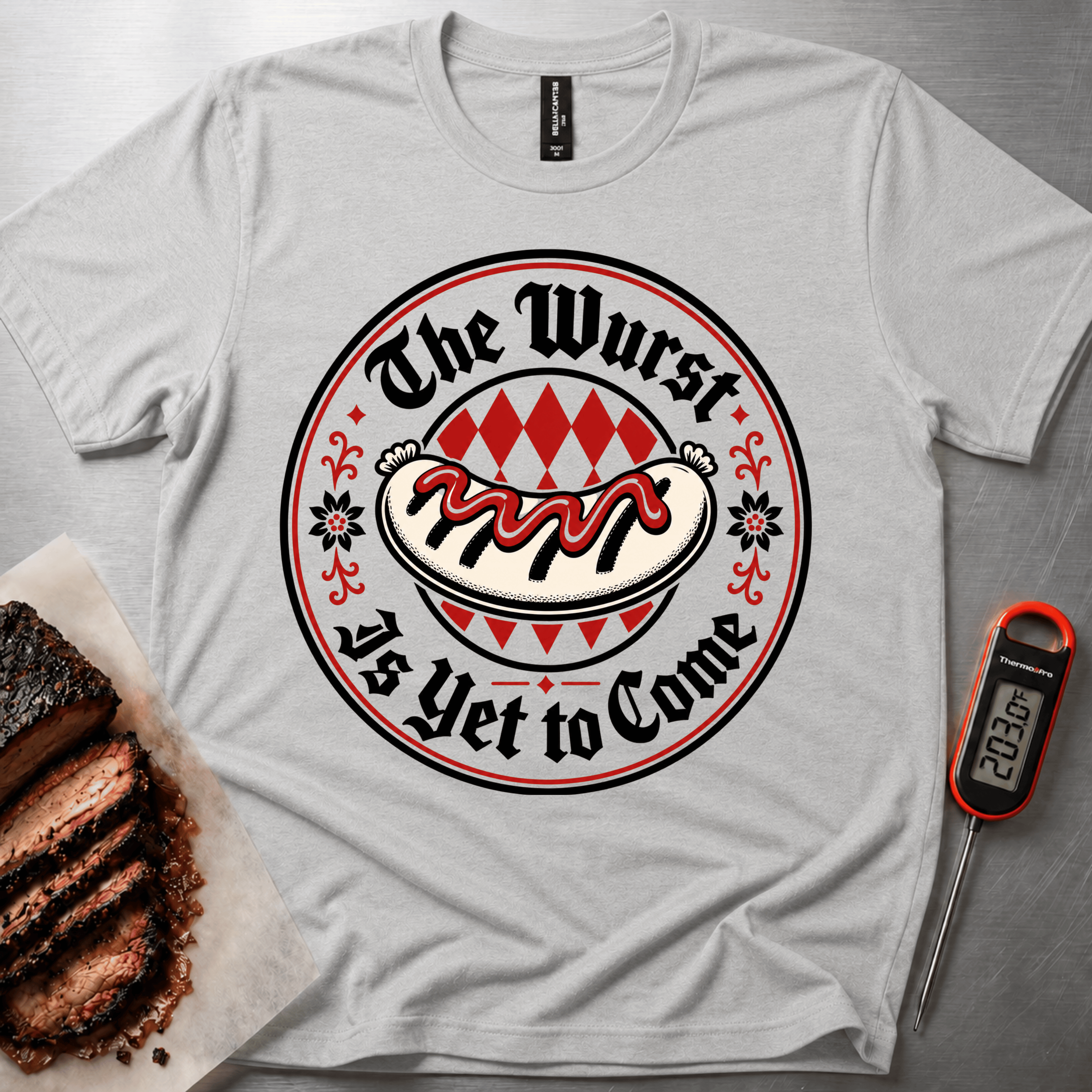 Wurst is Yet to Come t-shirt
