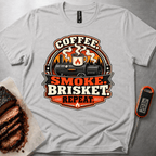 Coffee Smoke Brisket t-shirt