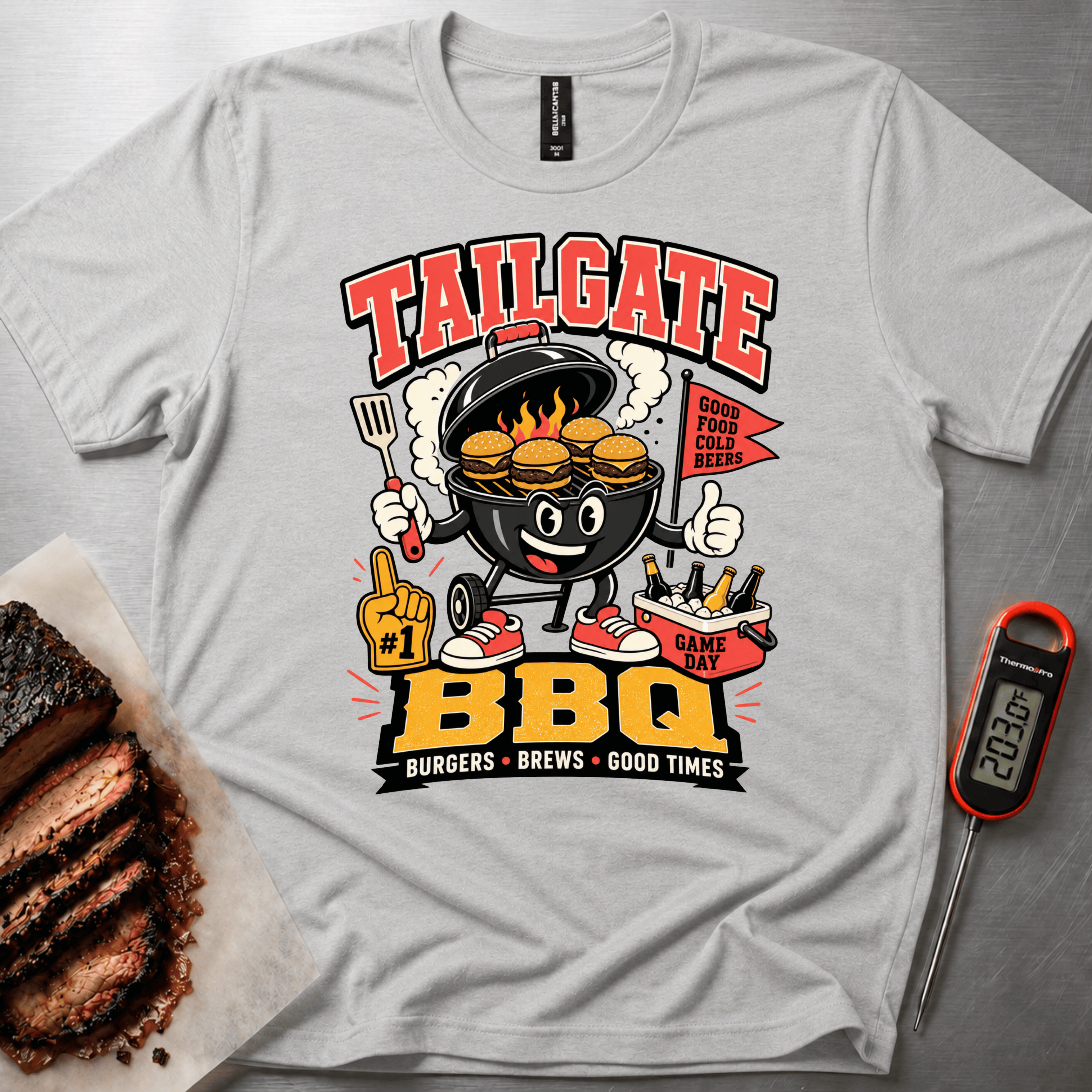 Tailgate Cartoon t-shirt