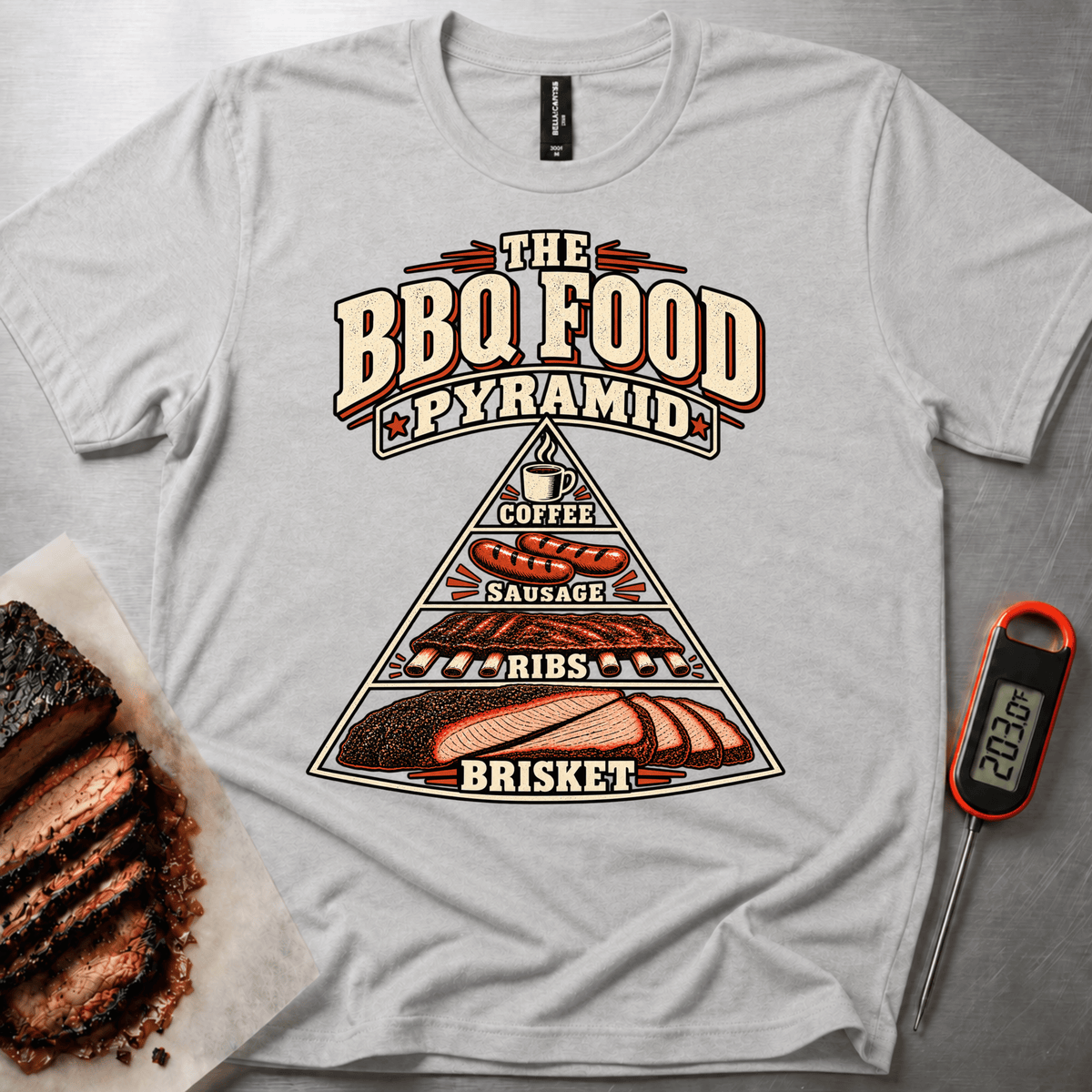 BBQ Pyramid t-shirt
