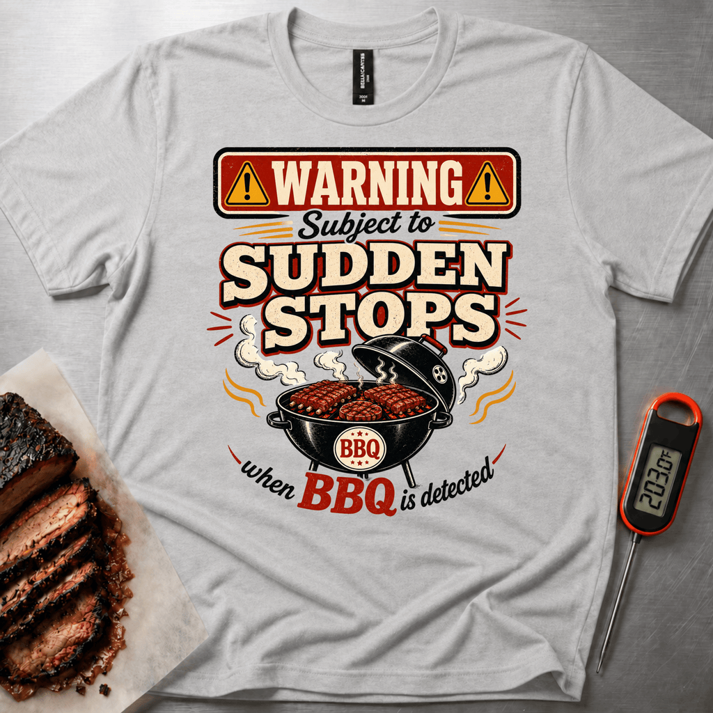 Warning Stops t-shirt