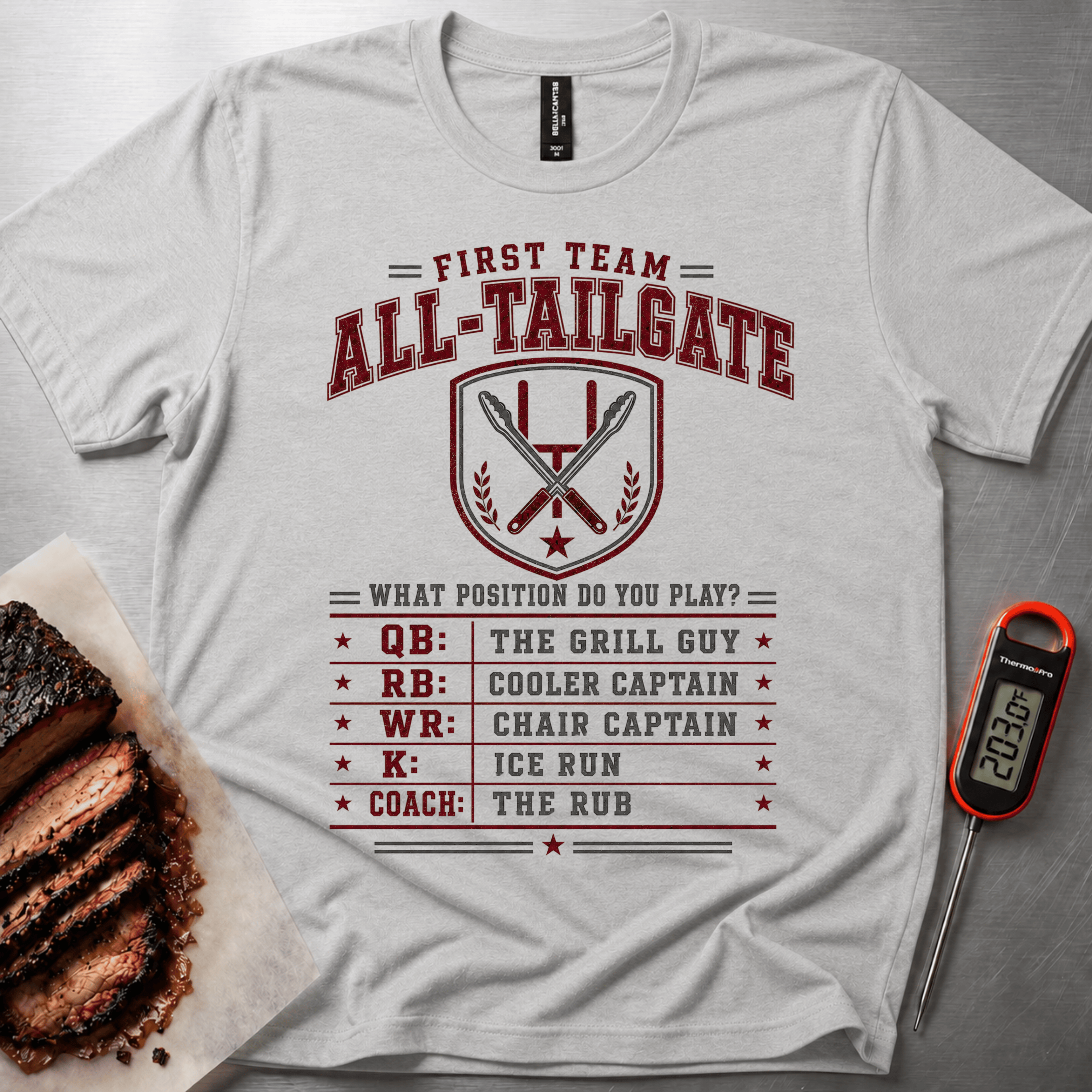 First Team Tailgate t-shirt