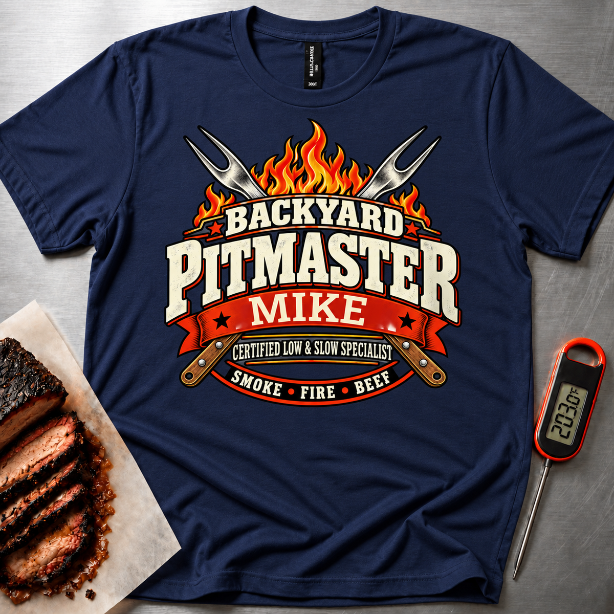 Personalized Backyard Pit t-shirt