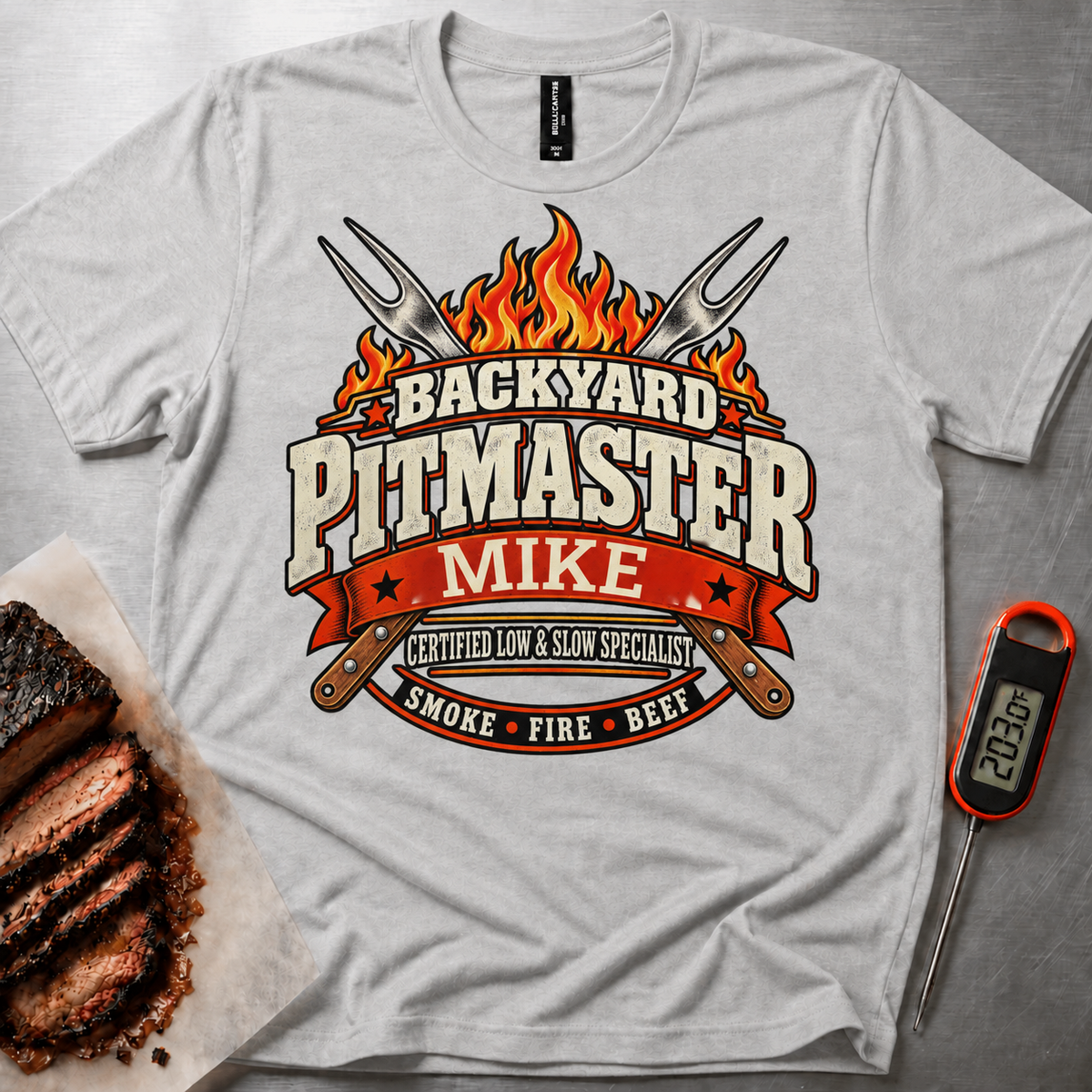 Personalized Backyard Pit t-shirt