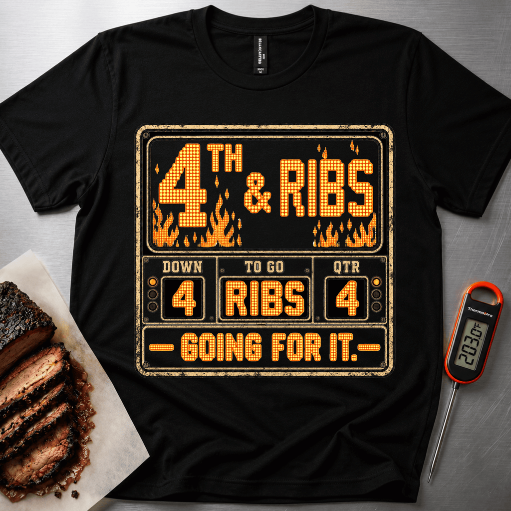 4th and Ribs Sign t-shirt