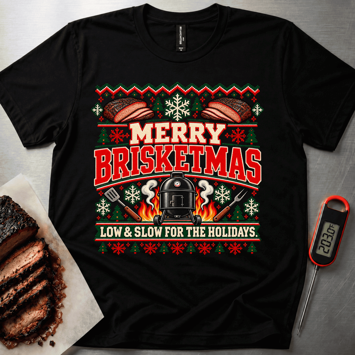 Brisketmas t-shirt