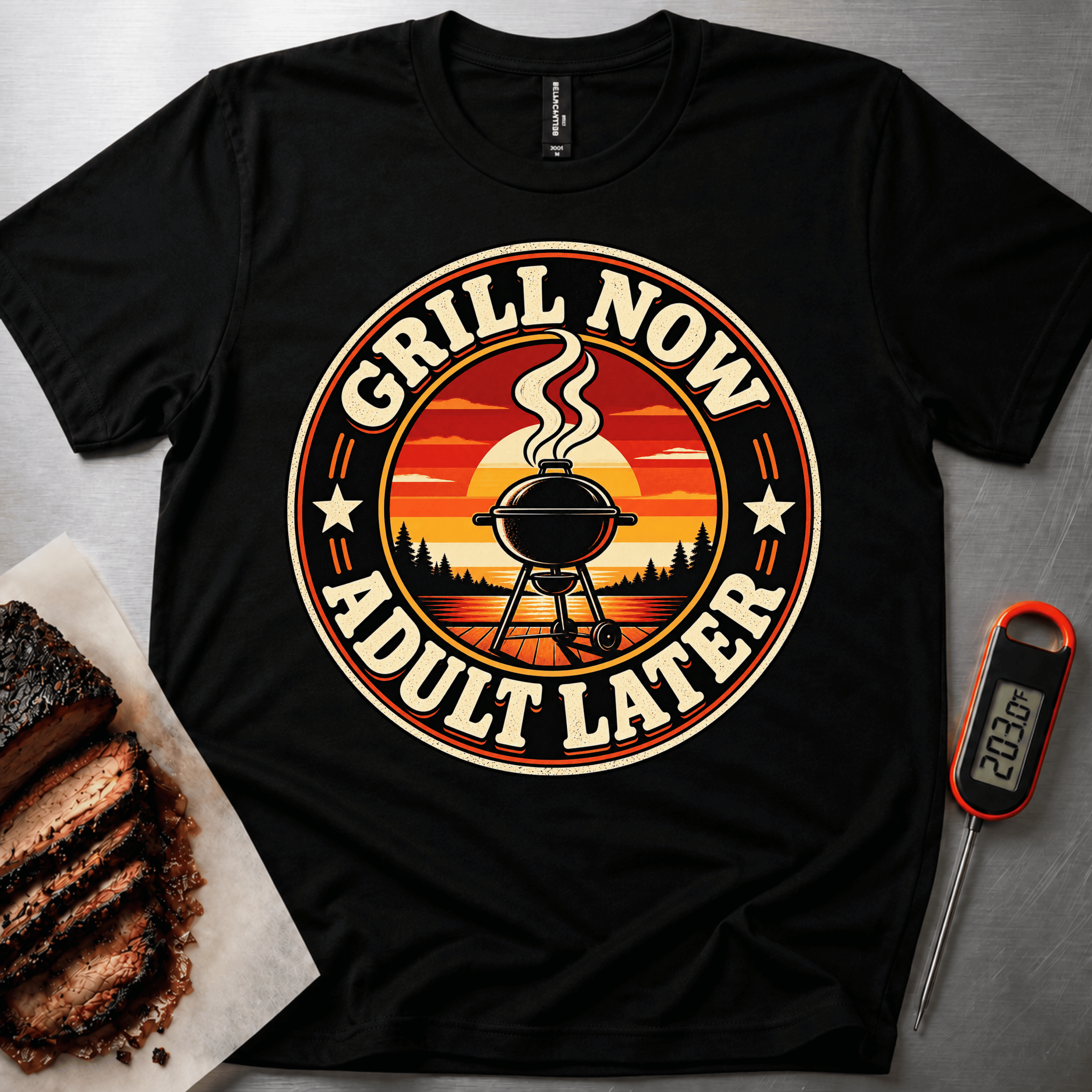 Adult Later Sunset t-shirt