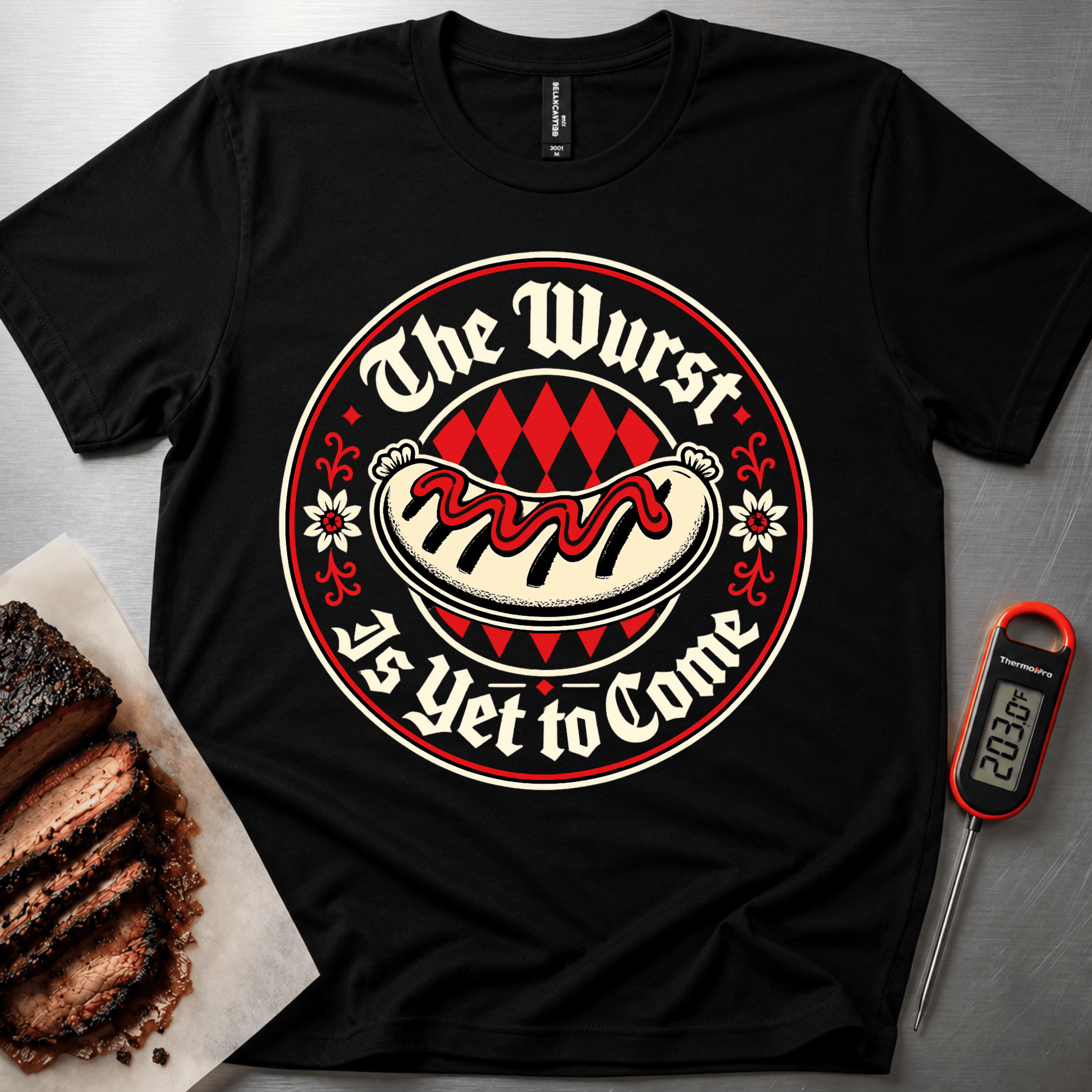 Wurst is Yet to Come t-shirt