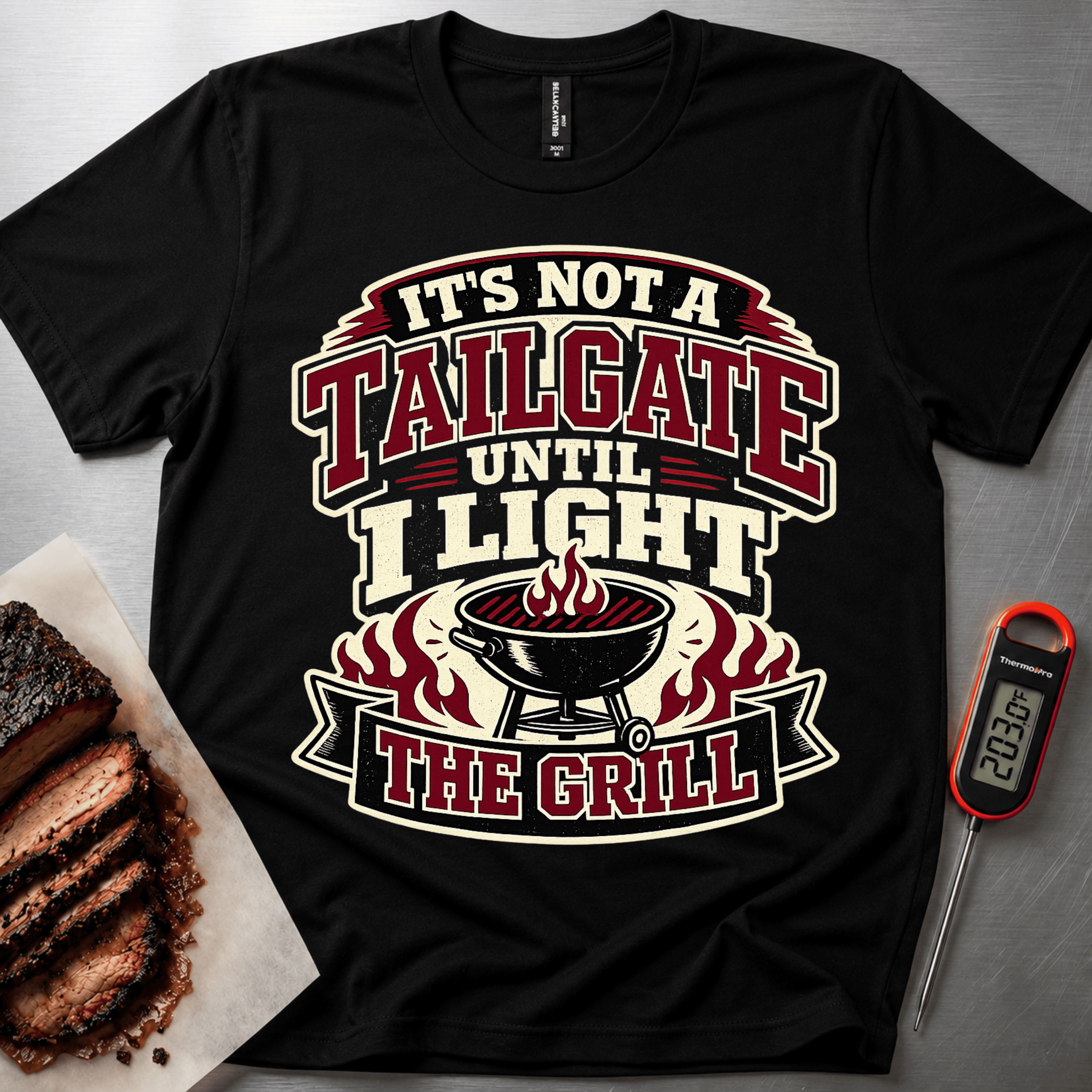 Not a tailgate (Maroon) t-shirt