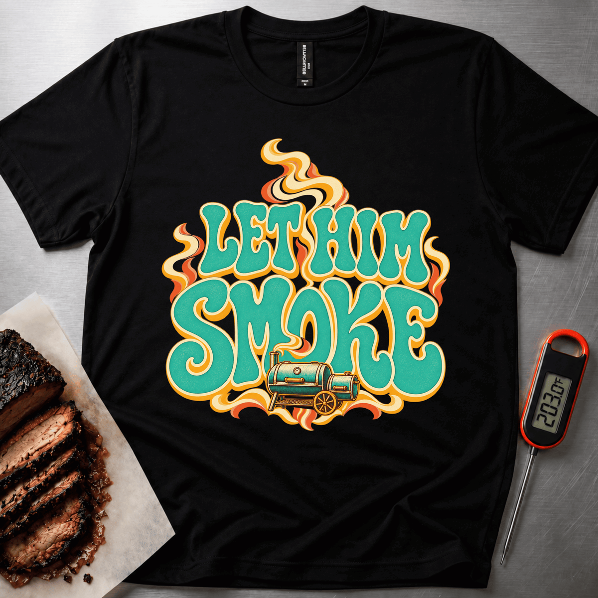 Let Him Smoke t-shirt