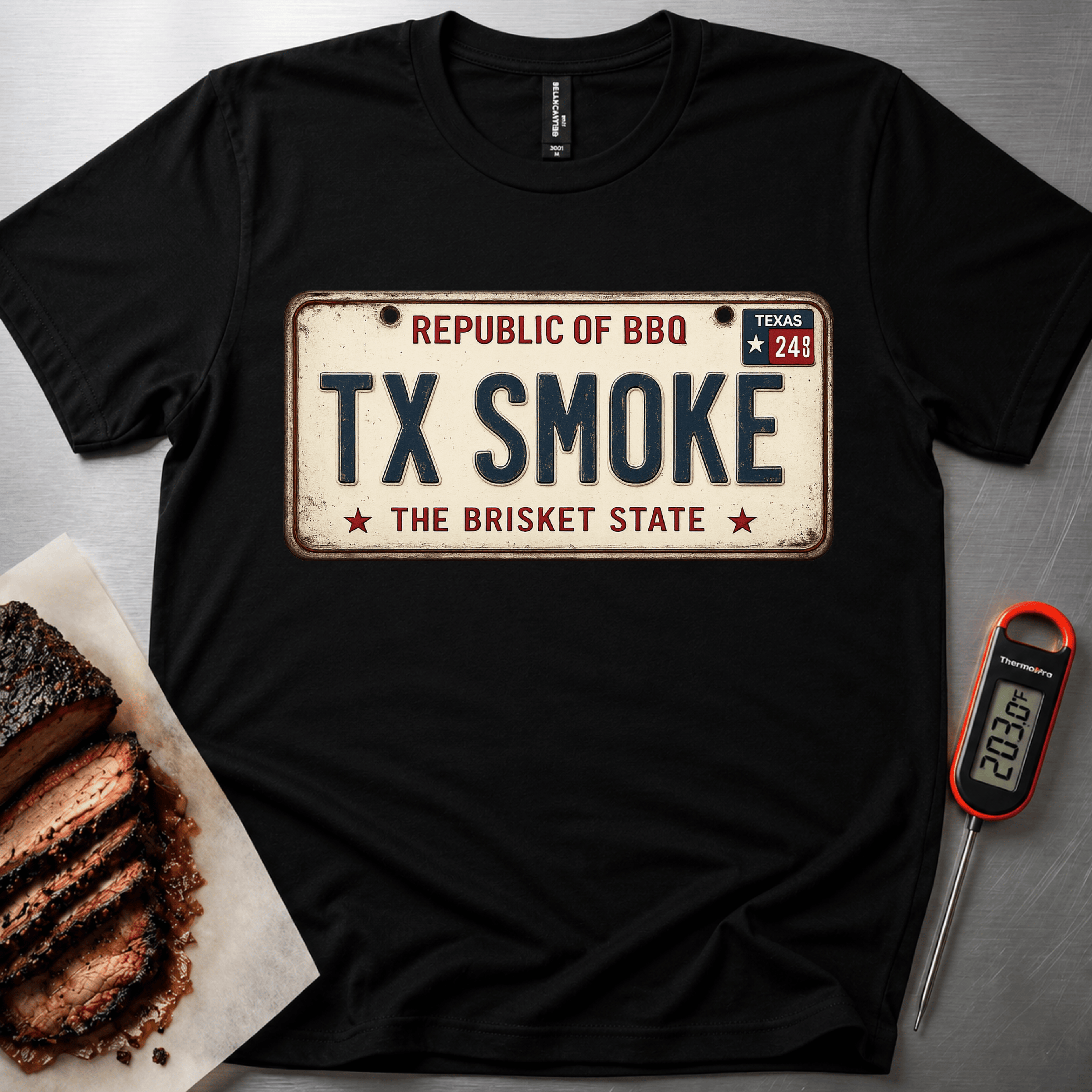 BBQ4ALL Plate t-shirt