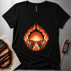 Fuego Women’s relaxed v-neck t-shirt