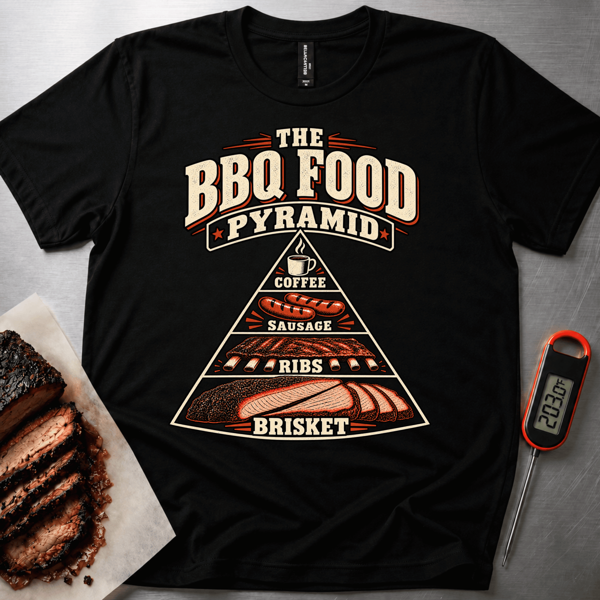 BBQ Pyramid t-shirt