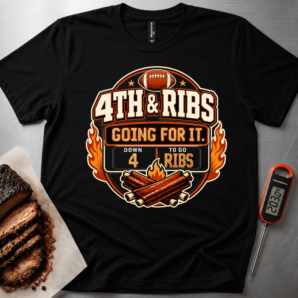 4th & Ribs Badge t-shirt