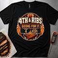 4th & Ribs Badge t-shirt