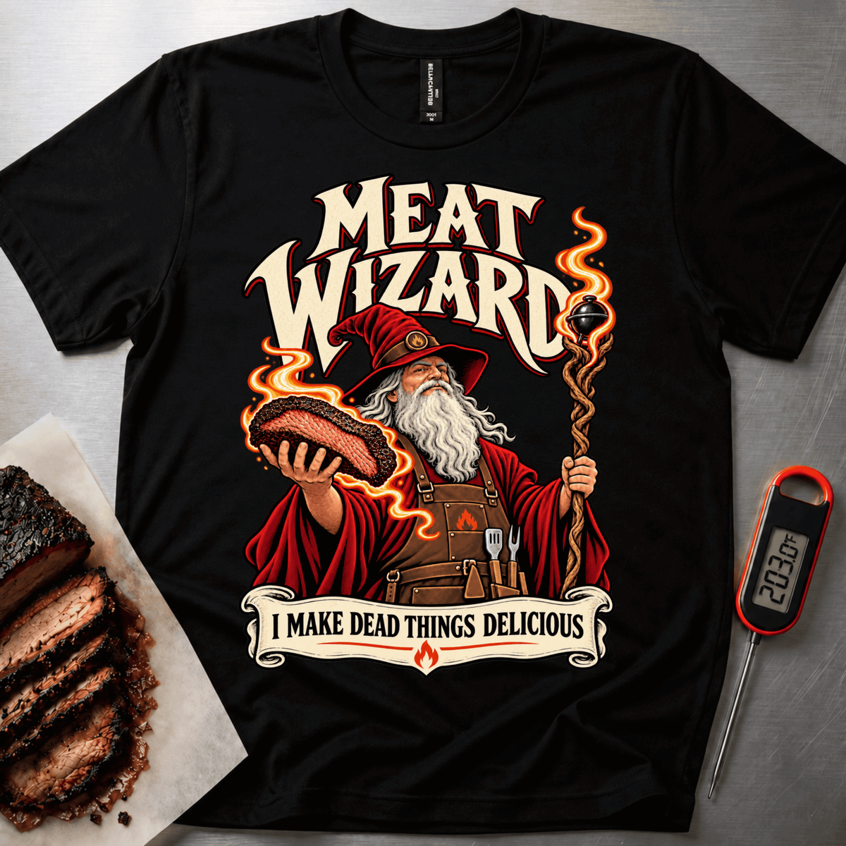 Meat Wizard t-shirt
