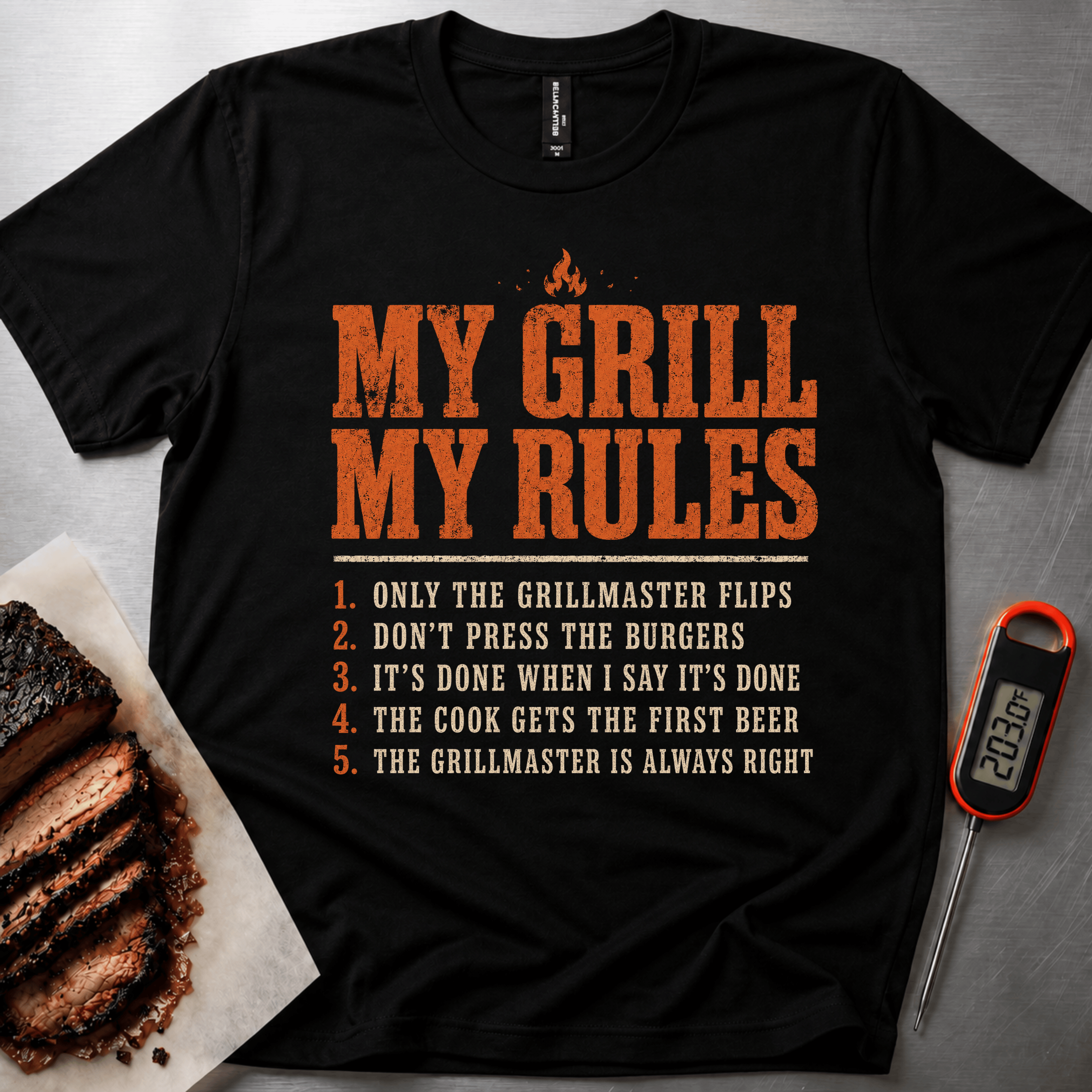 Grill Rules t-shirt