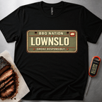 Low-n-Slo Plate t-shirt