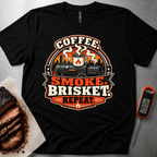 Coffee Smoke Brisket t-shirt