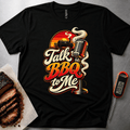 Talk BBQ Sunset t-shirt