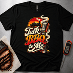 Talk BBQ Sunset t-shirt