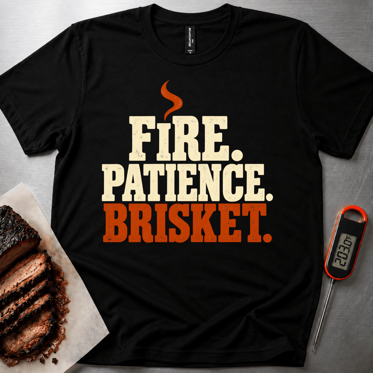 Fire Patience t-shirt