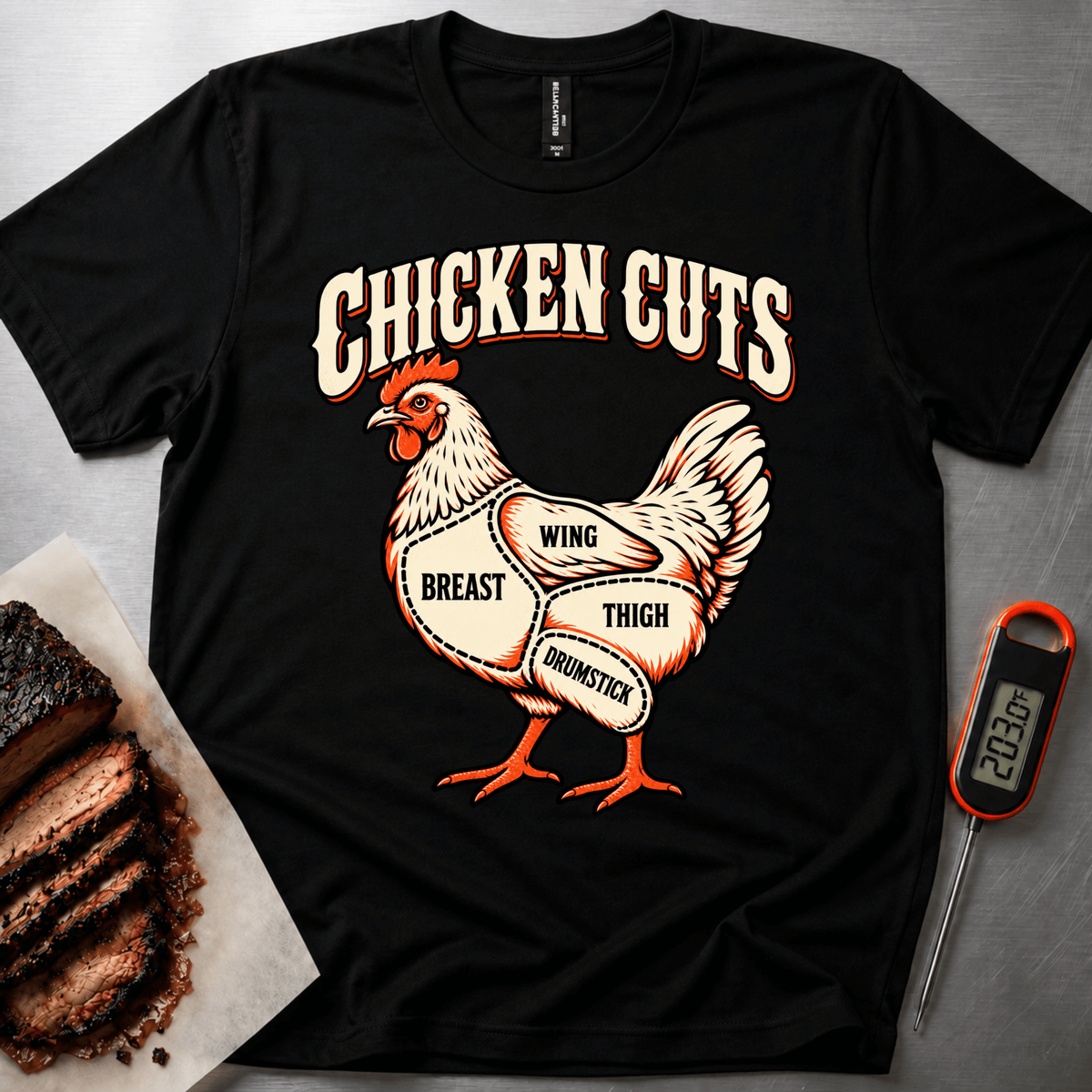 Chicken Cuts t-shirt