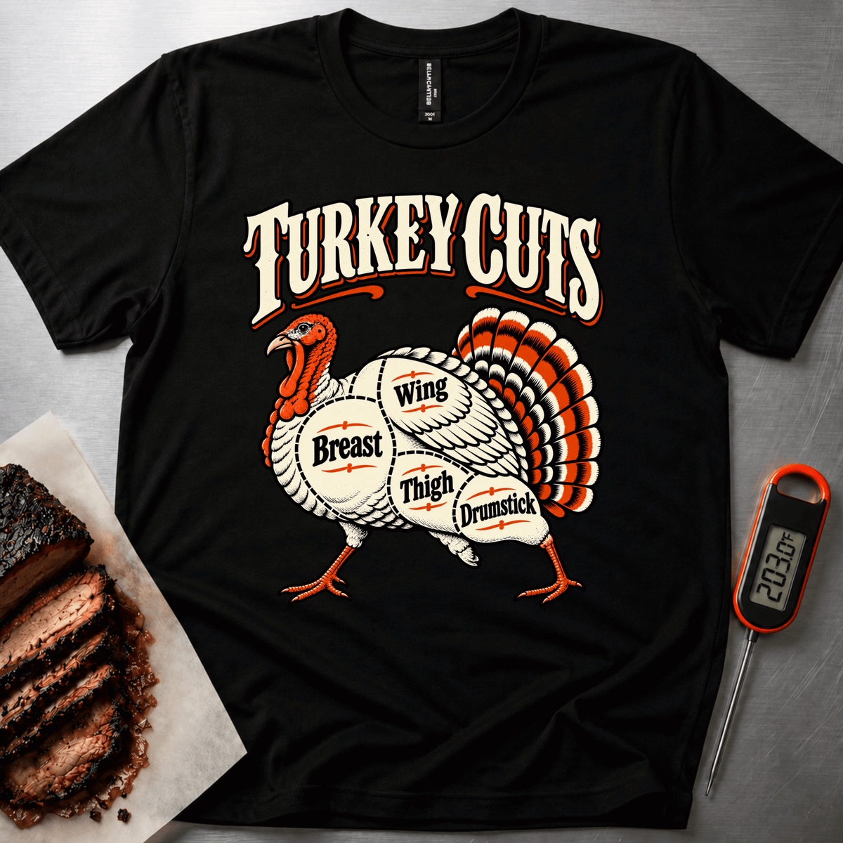 Turkey Cuts t-shirt