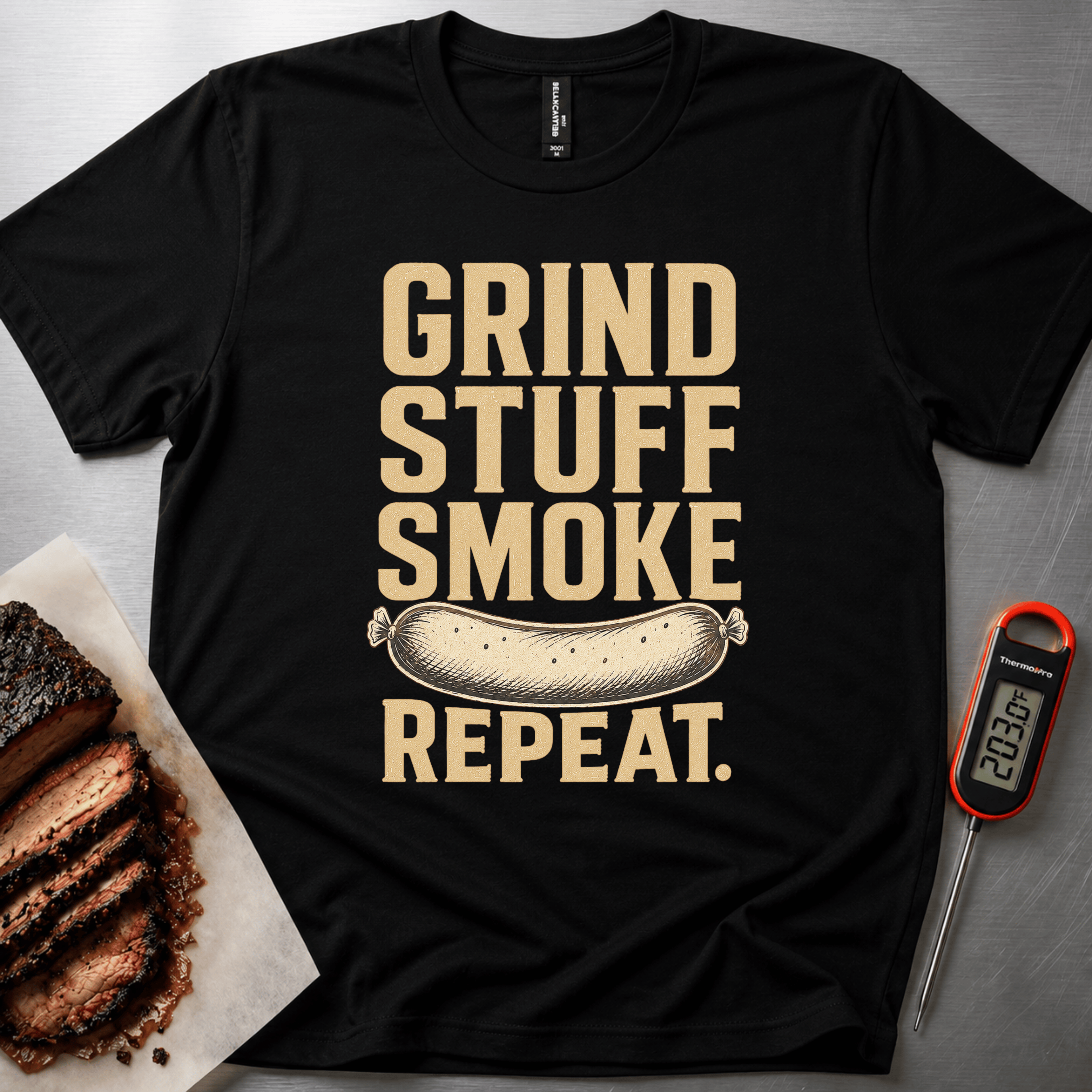 Grind Stuff Smoke Repeat t-shirt