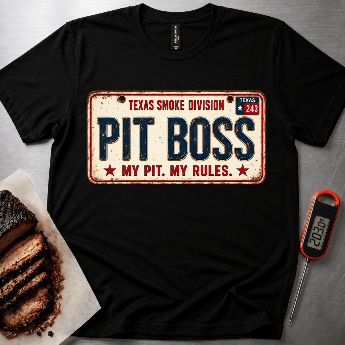Pit Boss Plate t-shirt