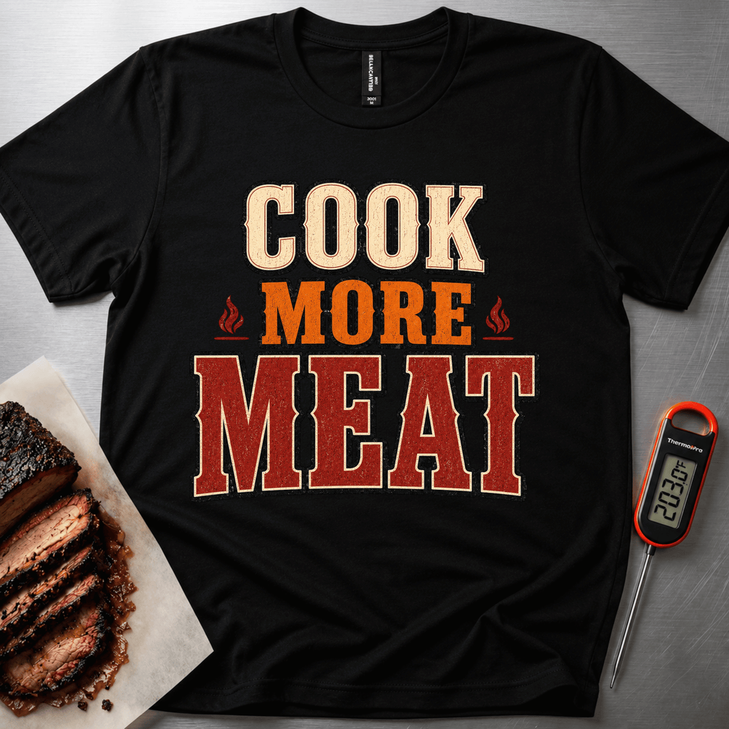 Cook More Meat t-shirt