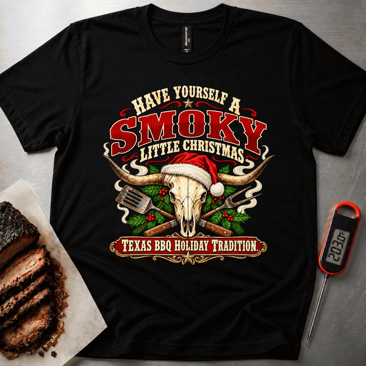Smokey Christmas t-shirt