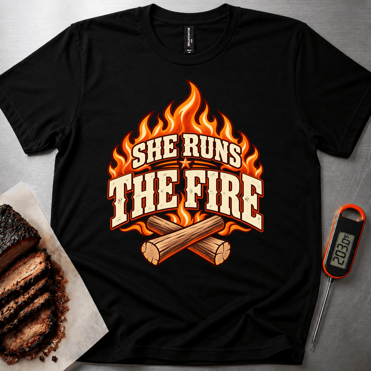 She Runs t-shirt