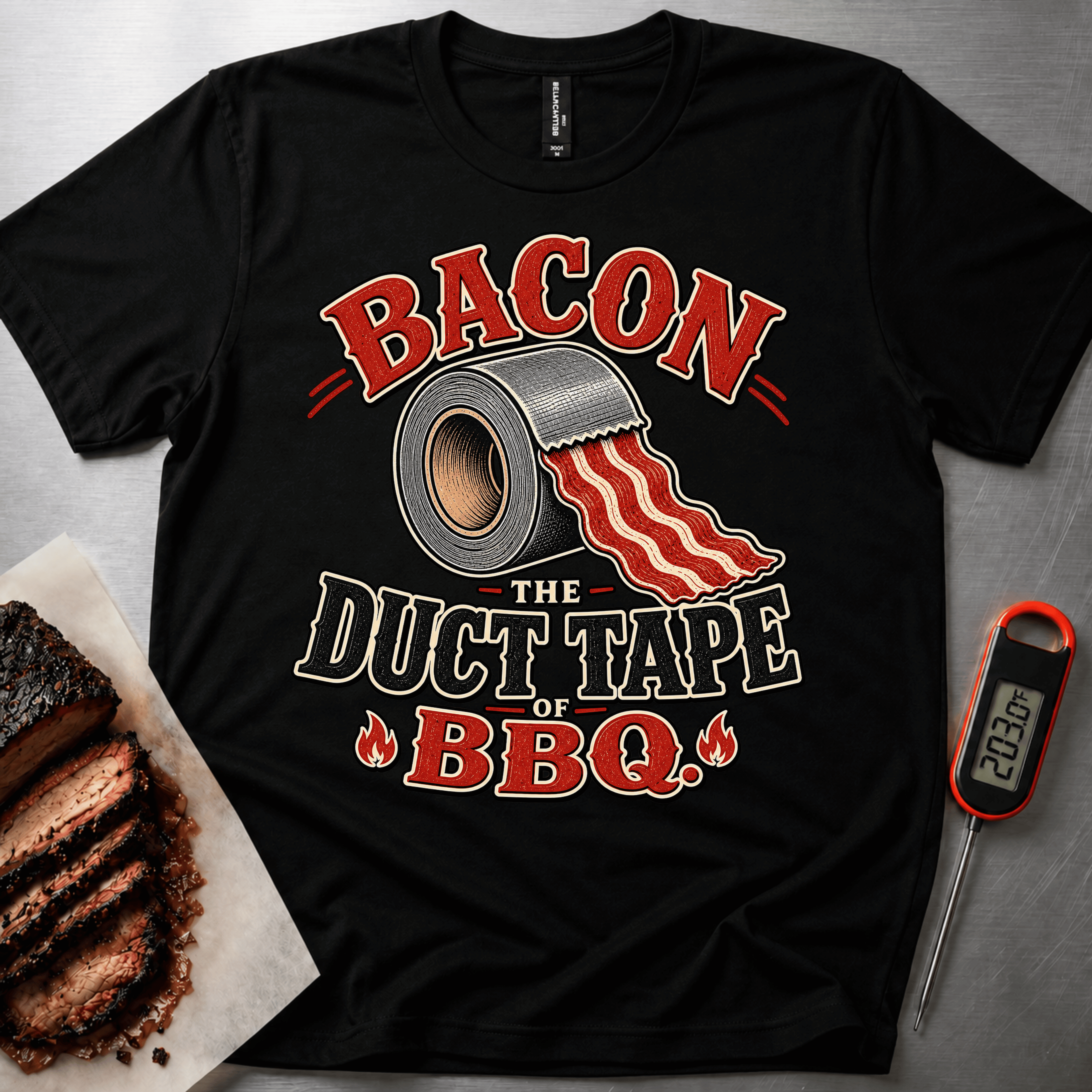 Bacon Duct Tape t-shirt