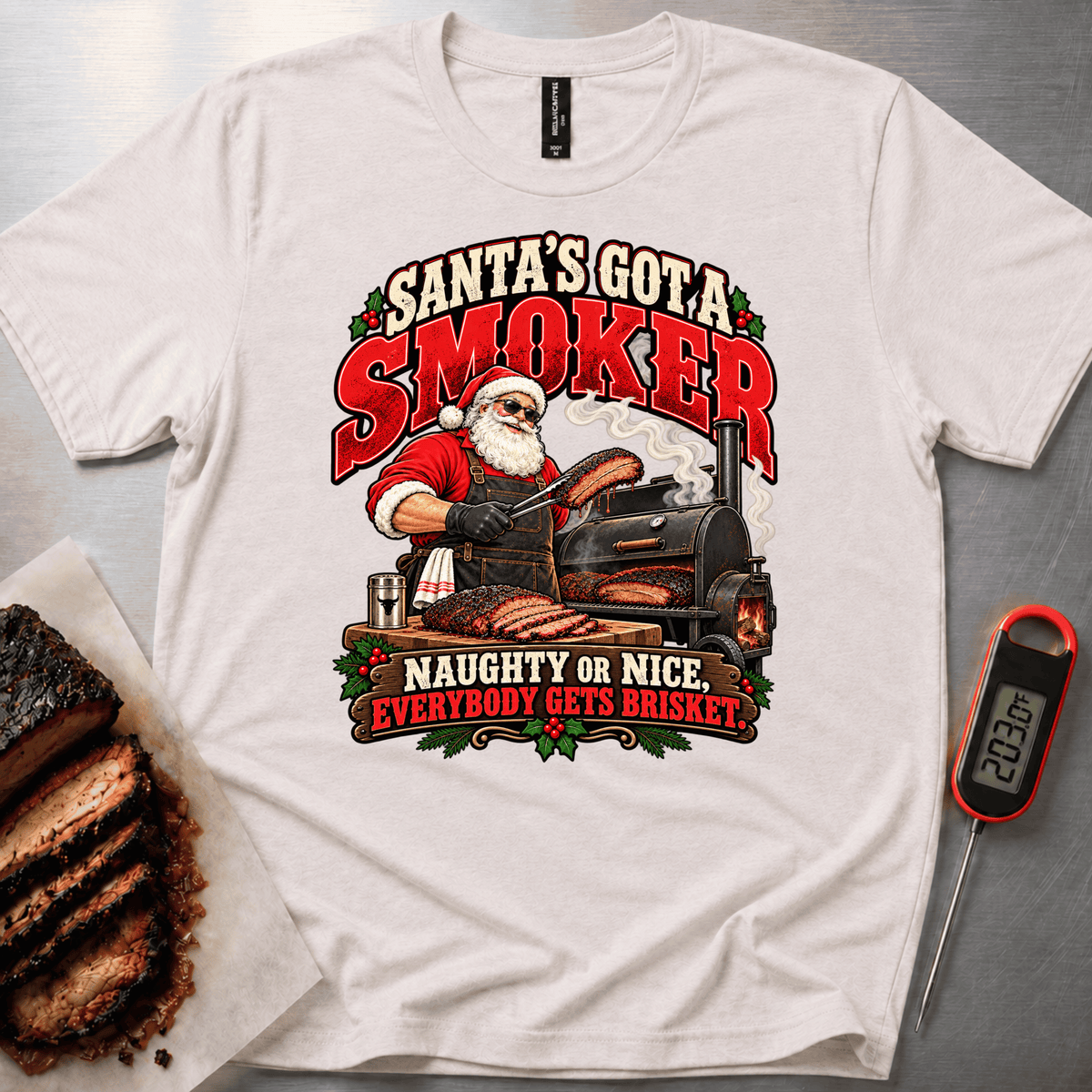 Santa's Smoker t-shirt