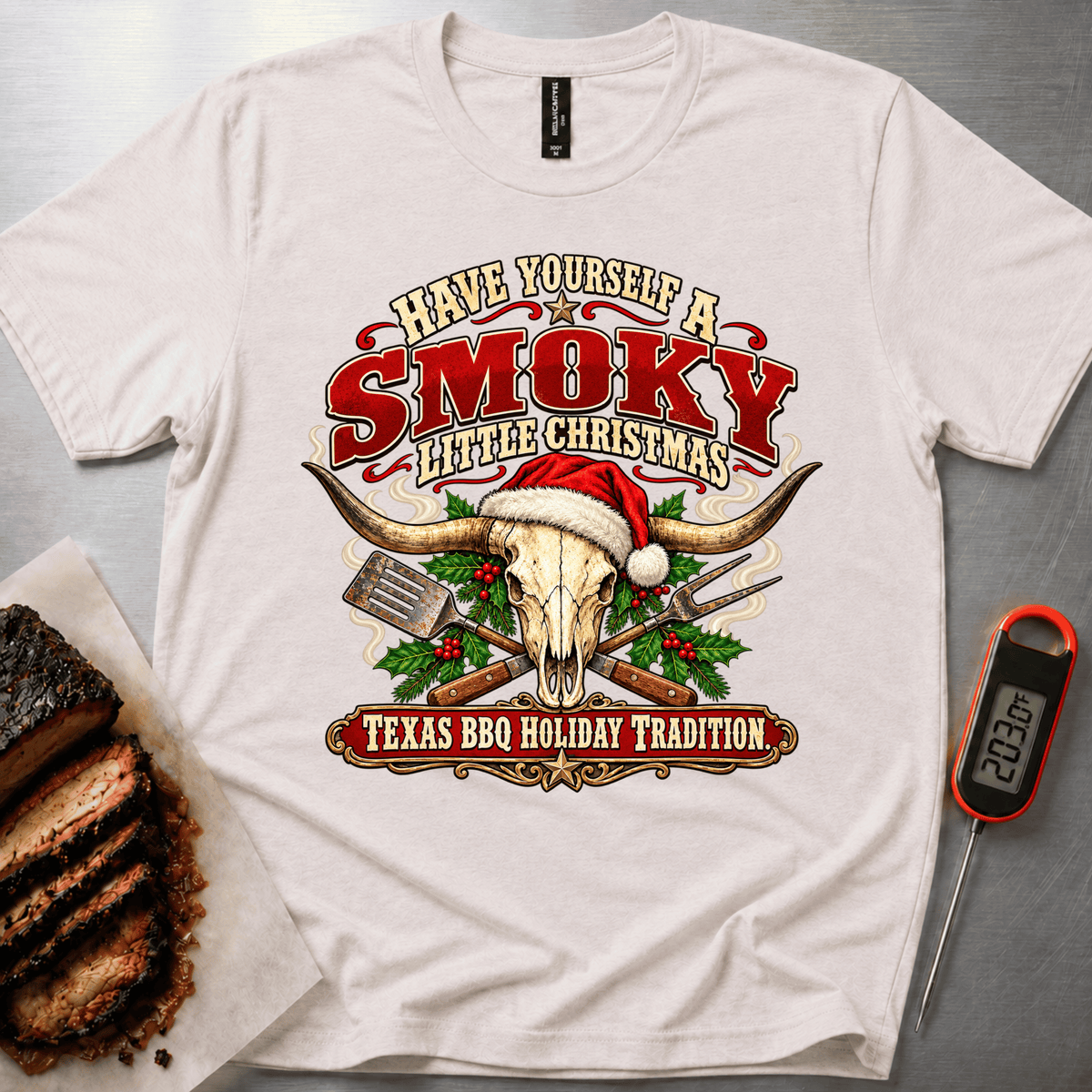 Smokey Christmas t-shirt