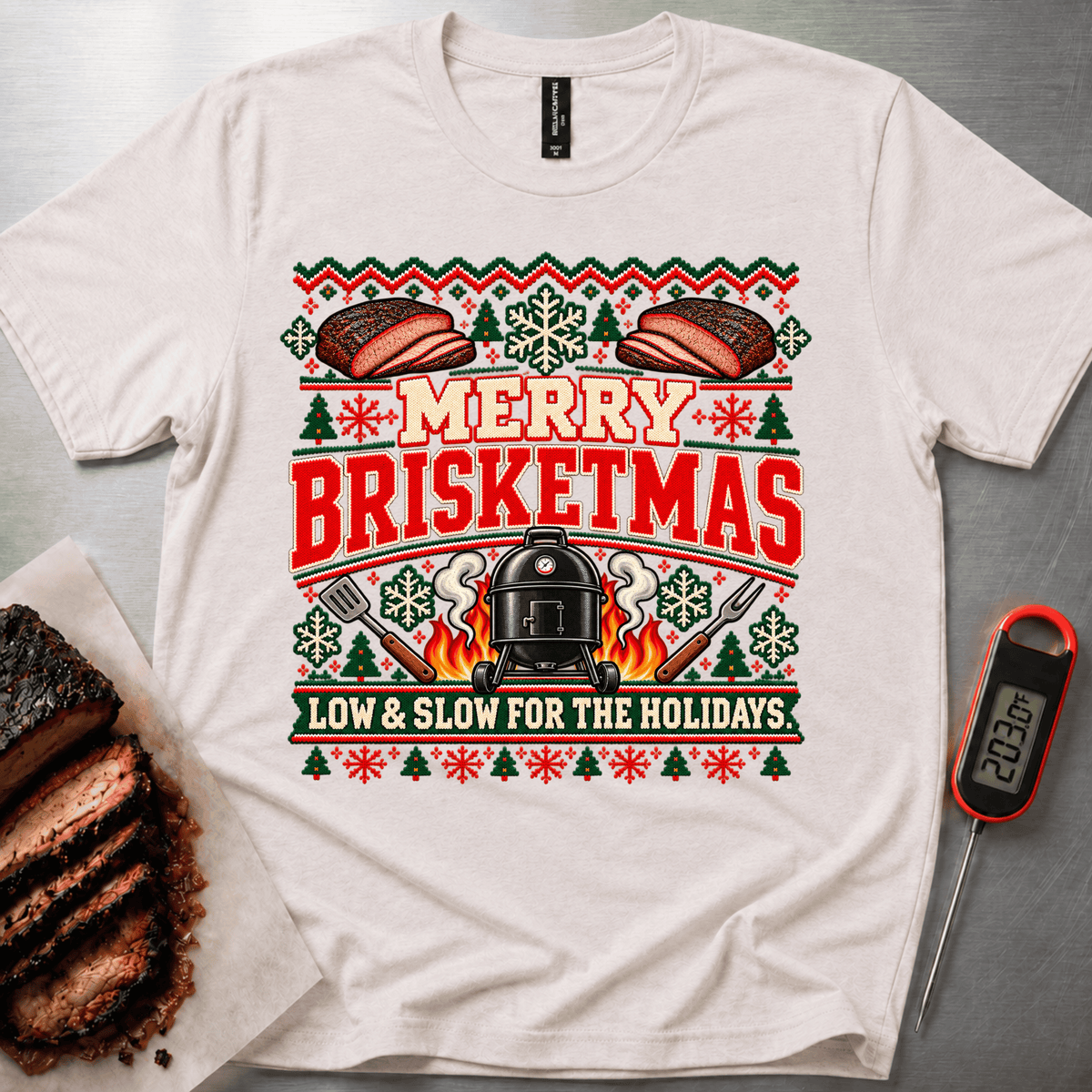 Brisketmas t-shirt