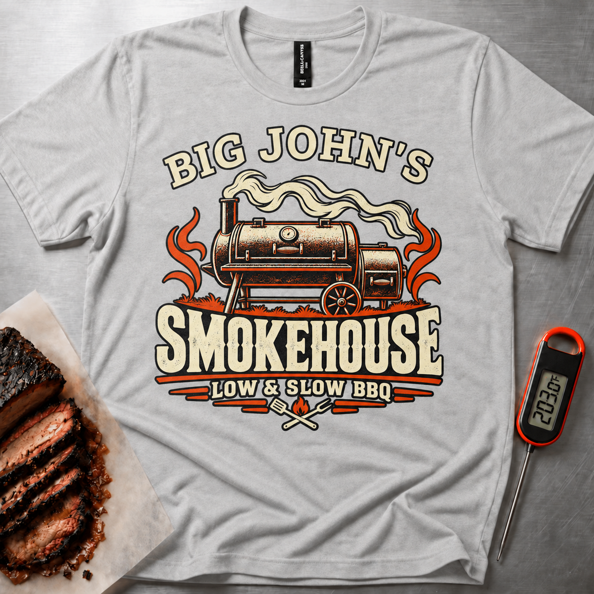 Personalized Smokehouse t-shirt